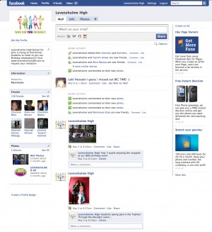 Facebook Launch for Levenshulme High School