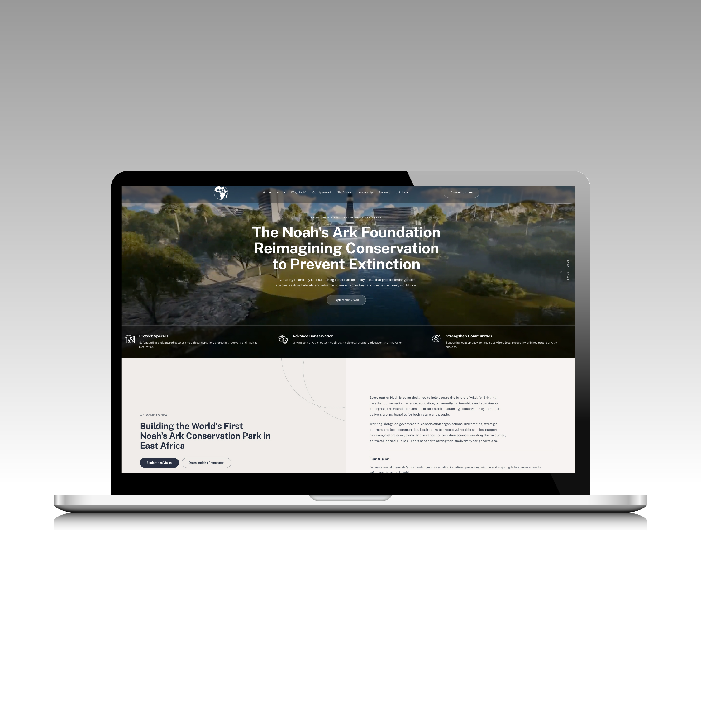 The new Noah’s Ark Foundation website is live